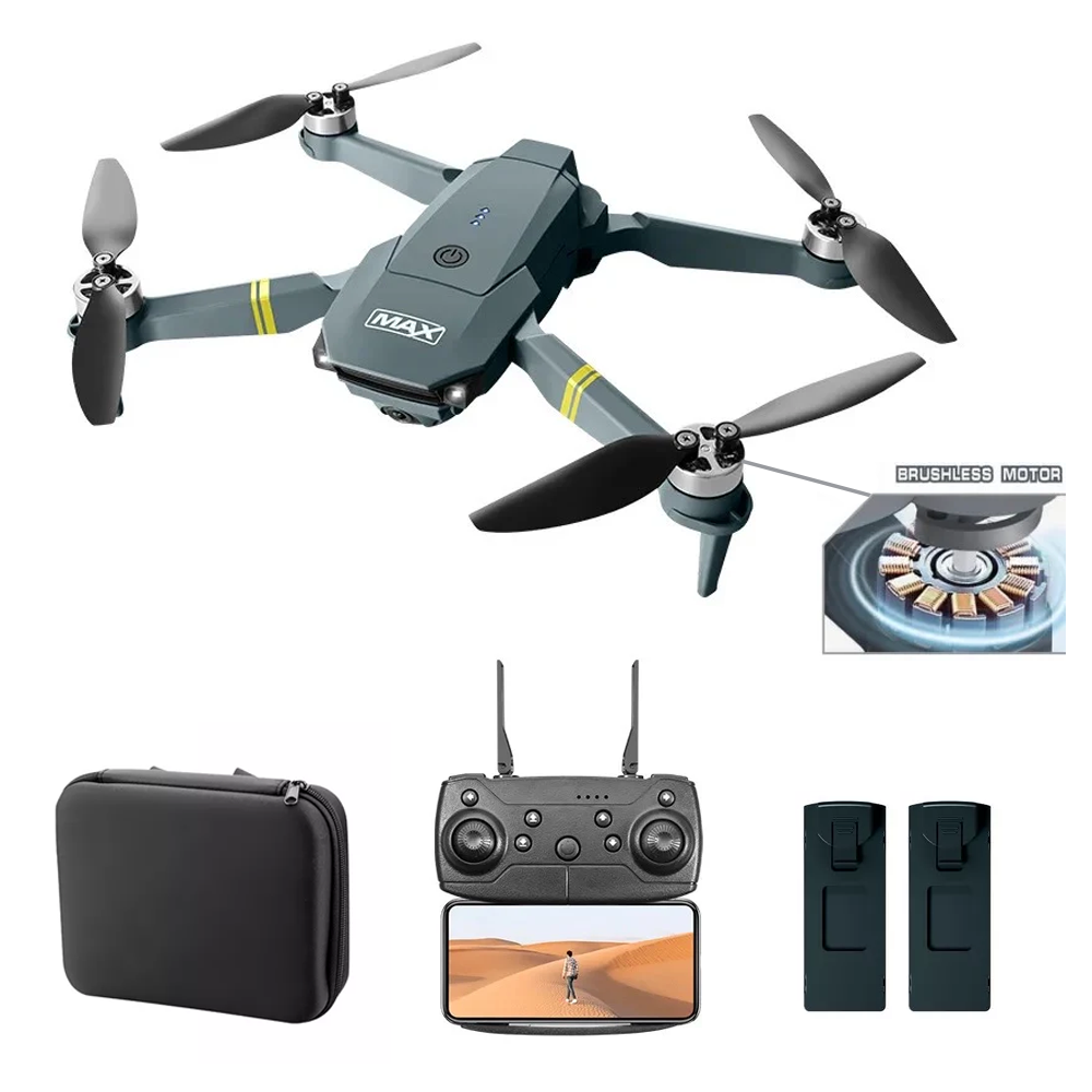 Drone 998max Motor Brusless Doble Camara 2 Baterias Estuche