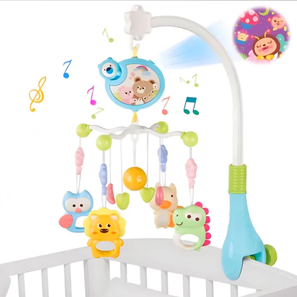 Movil Para Cuna Con Proyector Y Musical Para Bebe