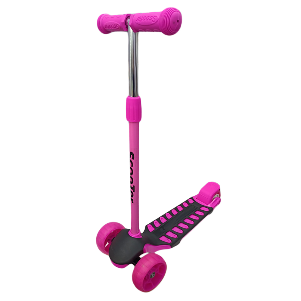 Patineta Scooter Kick And Ride Llantas Anchas Y Luces