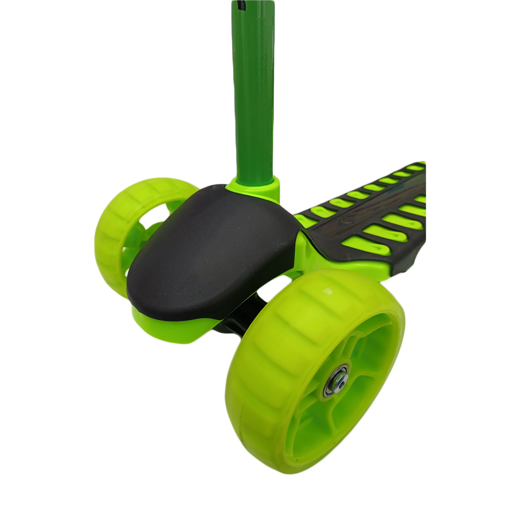 Patineta Scooter Kick And Ride Llantas Anchas Y Luces