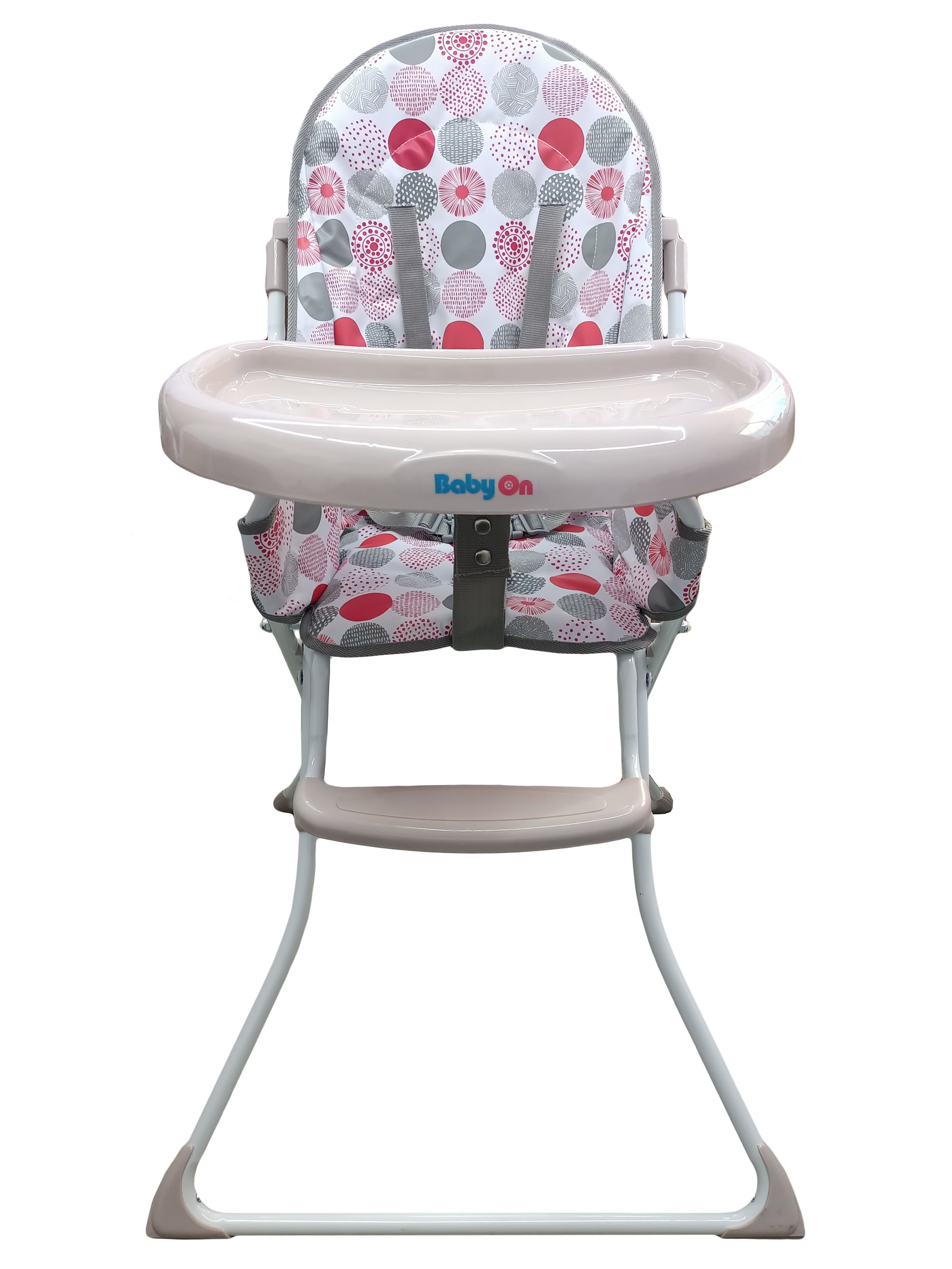 Silla Comedor Alimentación Bebe Niño Plegable Con Cinturón