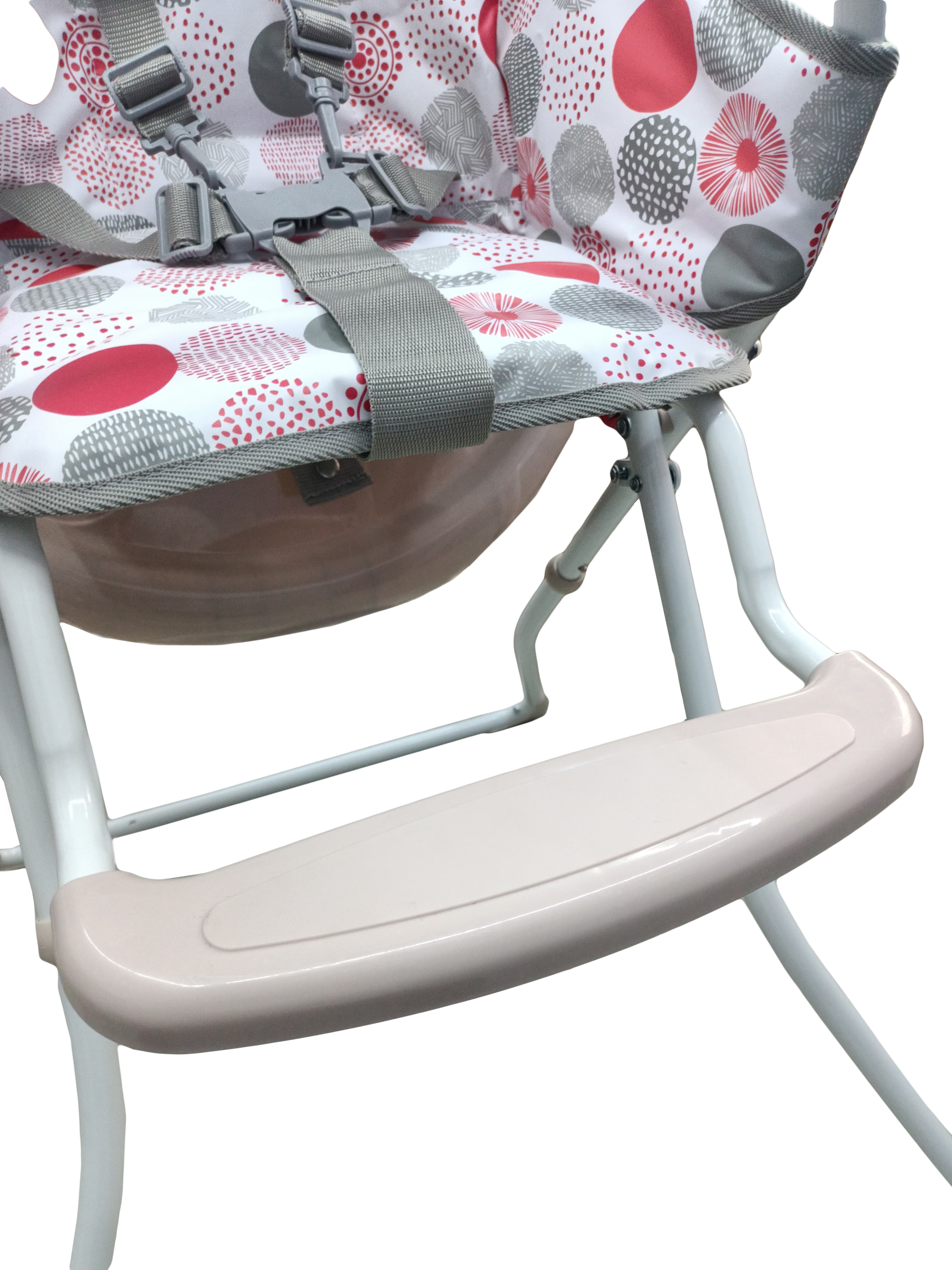 Silla Comedor Alimentación Bebe Niño Plegable Con Cinturón