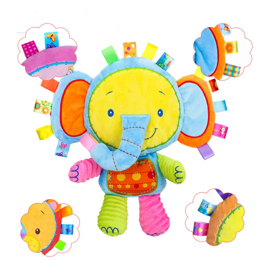 Peluche De Apego Sensorial Relajante Sonido Bebes Y Niños