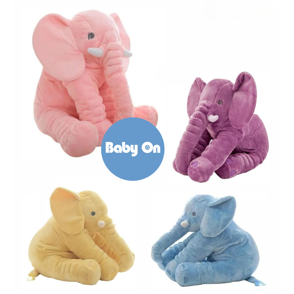 Elefante Almohada Relajante Bebe 60cms Lactante