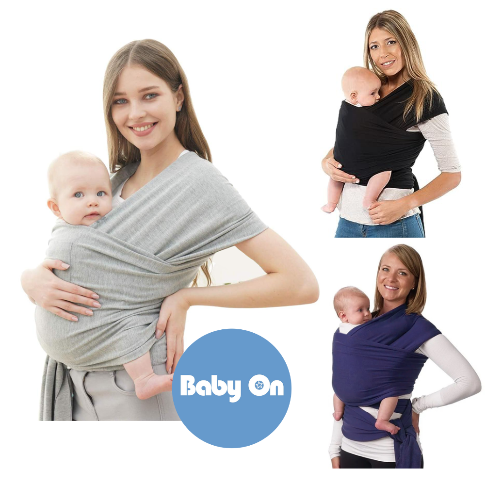 Fular Cargador Elástico Para Bebe Baby On Wrap