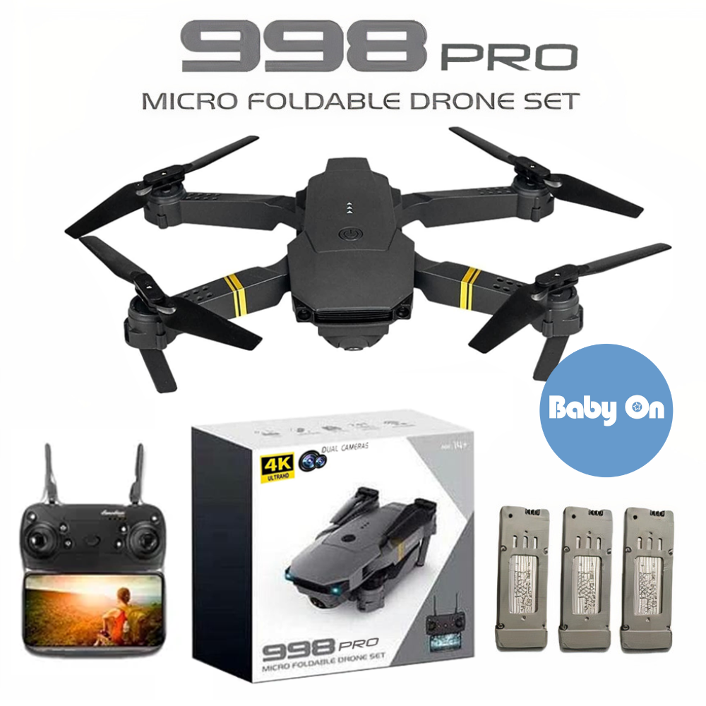 Drone 998 Plegable Con Camara Ideal Para Principiantes