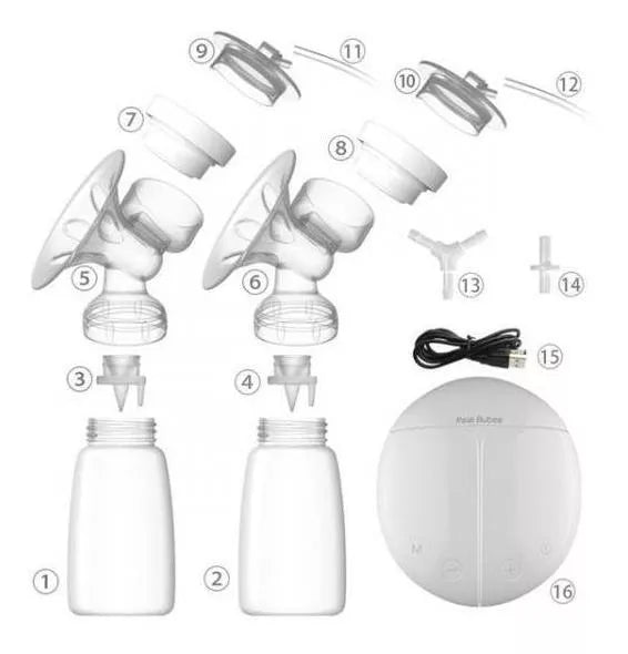 Extractor de leche eléctrico doble alta Capacidad