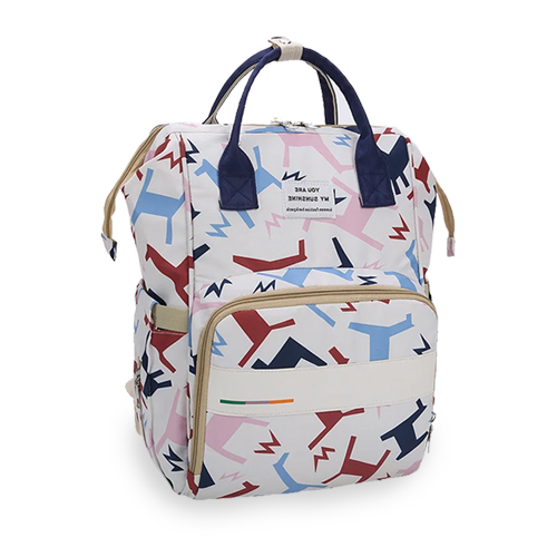 Pañalera Morral De Lujo Con Diseños Estampados Y Usb