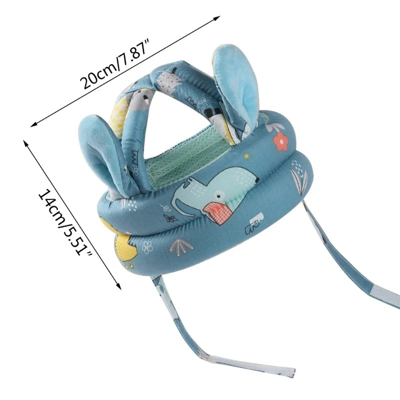 Gorro Casco Protector De Golpes Cabeza Para Bebés 6-36 Meses