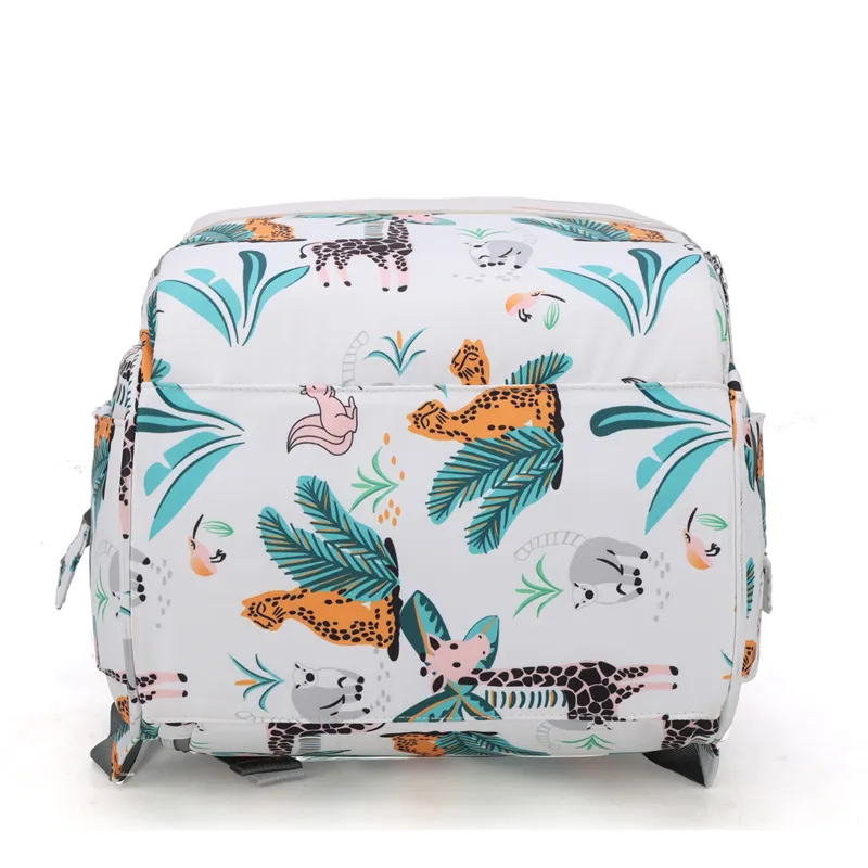 Pañalera Morral De Lujo Con Diseños Estampados Y Usb