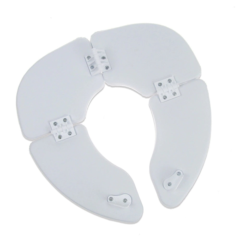 Reductor Protector Portátil, Viajero Para Inodoro Baño Bebe Blanco