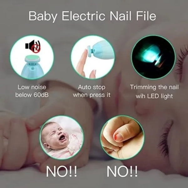 Lima Eléctrica Uñas Para Bebes