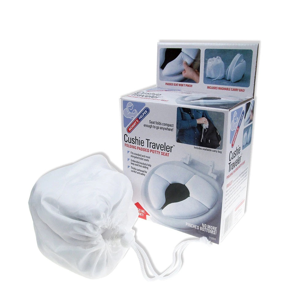 Reductor Protector Portátil, Viajero Para Inodoro Baño Bebe Blanco