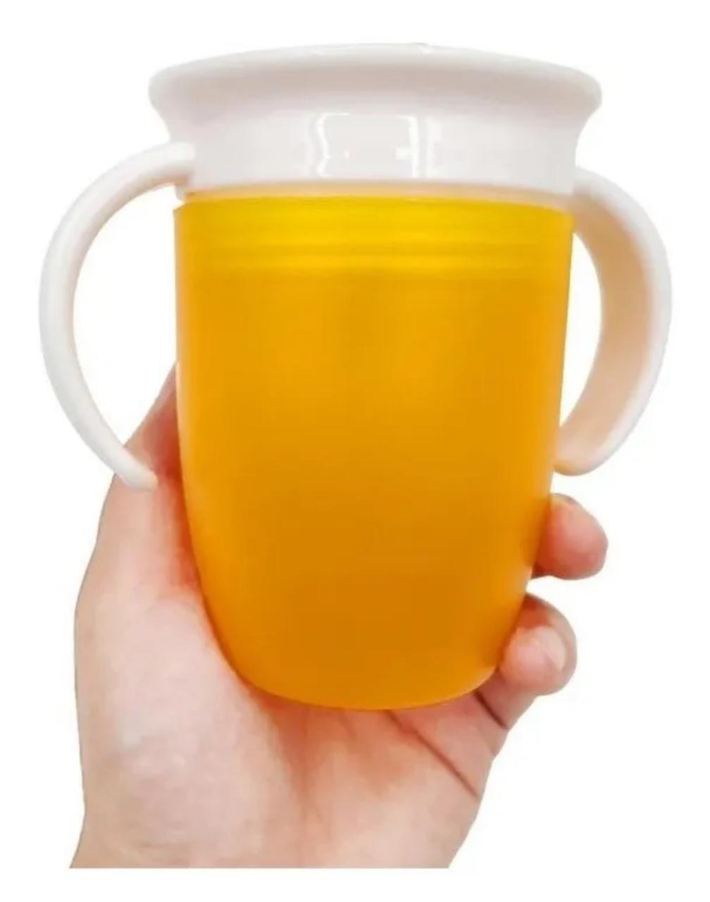 Vaso Anti derrame 360 Mágico Cup Libre Bpa Ideal Entrenamiento