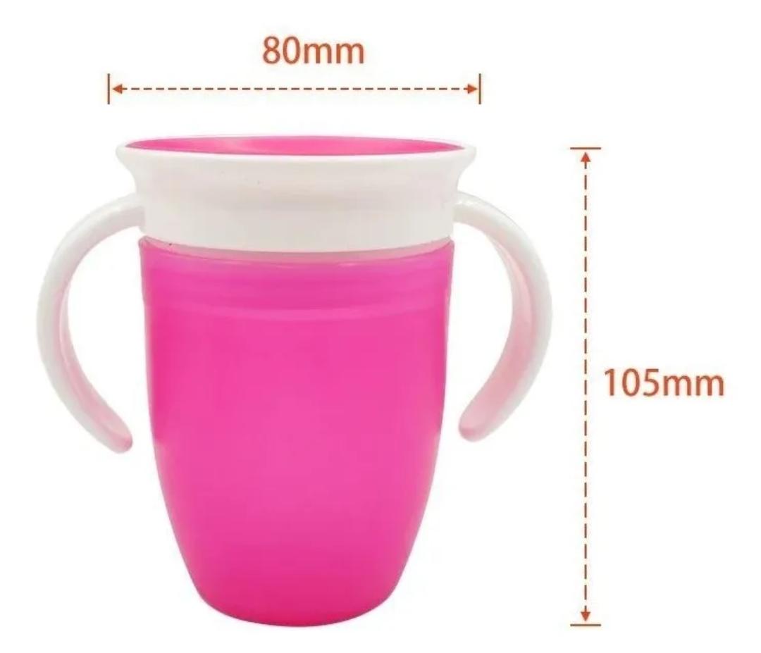 Vaso Anti derrame 360 Mágico Cup Libre Bpa Ideal Entrenamiento