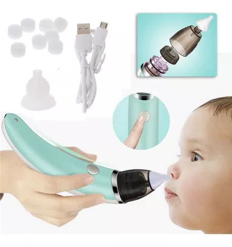 Aspirador Nasal Para Bebés Limpiador Eléctrico De Nariz